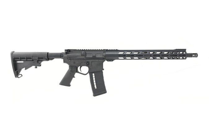 Wise Arms WA-15B 5.56 NATO Semi-Auto AR-15 Rifle - 16" - Black Cerakote